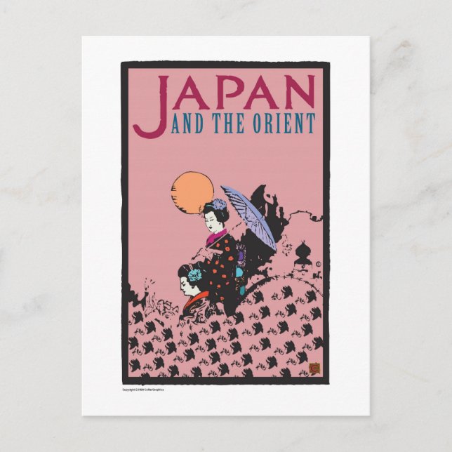TRAVEL-Japan-Orient- Postcard (Front)