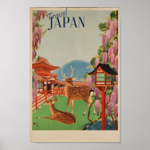 Travel Japan Poster