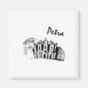 Travel Jordan Amman Petra Dead Sea Family Vacation Magnet