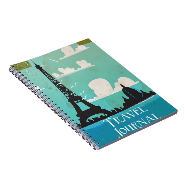 Travel Journal. Notebook (Right Side)