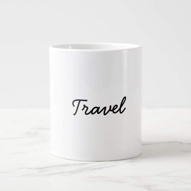 Travel Jumbo Mug (Front)