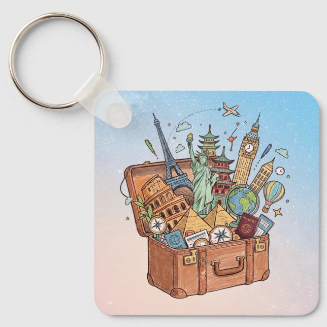 Travel Key Ring (Front)