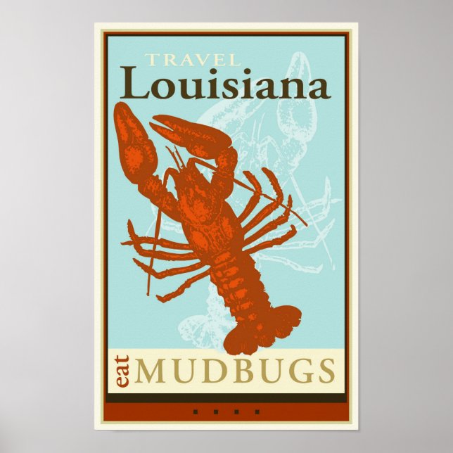 Travel Louisiana Poster (Front)