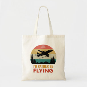 Travel Lover Aeroplane Adventure Tote Bag