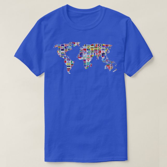 Travel Lover Cartography International Travelling  T-Shirt (Design Front)
