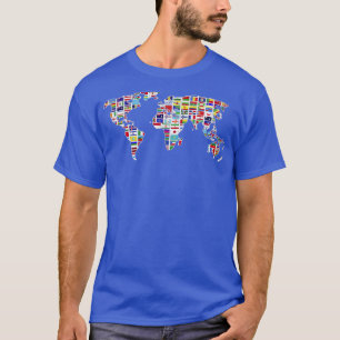 Travel Lover Cartography International Travelling T-Shirt