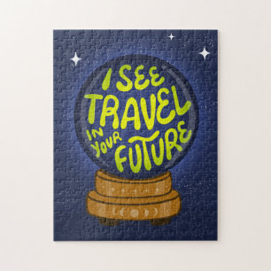 Travel Lover Quote Puzzle