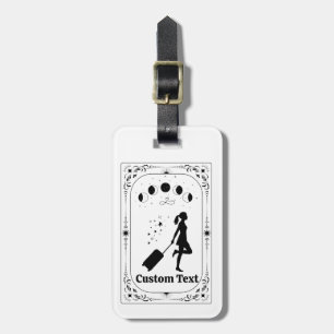 Travel Lover Tarot Whimsy Feminist Friend Trendy Luggage Tag