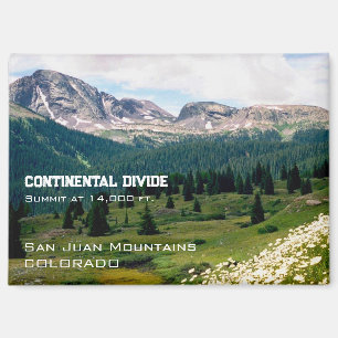 Travel Magnet: San Juan Mountains, Colorado Magnet