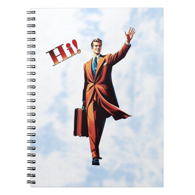 Travel Man Notebook (Front)