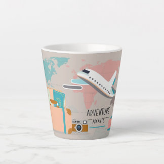 Travel Map Mug