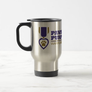 Travel Mug - Metal w Color Logo