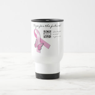Travel Mug Template Breast Cancer