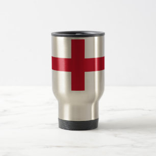 Travel Mug with Flag of England