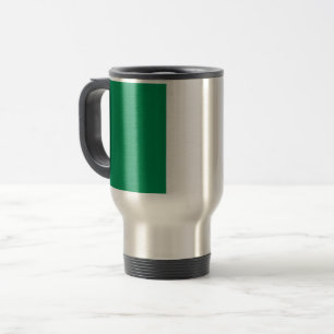 Travel Mug with Flag of Nigeria