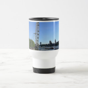 Travel Mug with London Eye Ferris Wheel