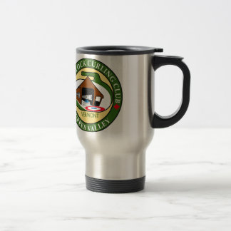 Travel mug, Woodstock Curling Club logo Travel Mug