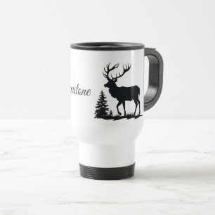 Travel Mug-Yellowstone Elk Travel Mug