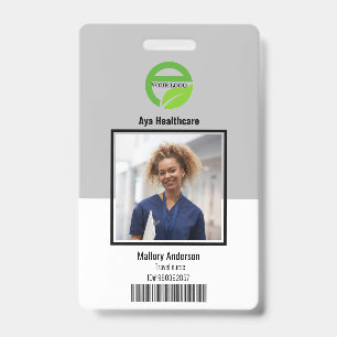 Travel Nurse ID Photo Badge