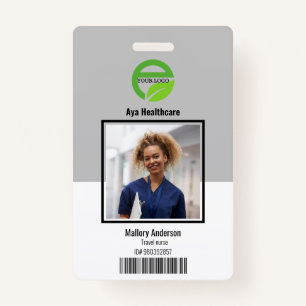 Travel Nurse ID Photo Badge ID Badge
