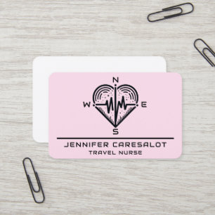 Travel Nurse RN, LVN, LPN, Caretaker Business Card