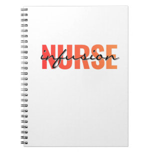 Travel Nurse Typography Design Notebook