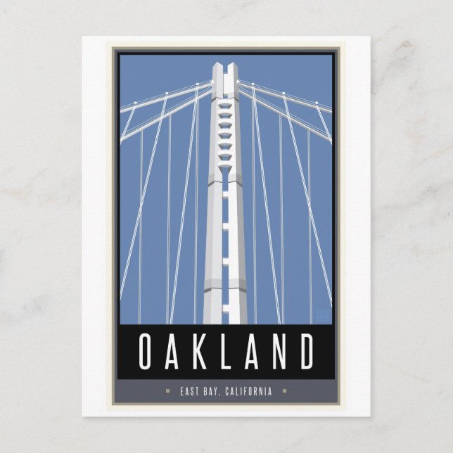 Travel Oakland Postcard (Front)