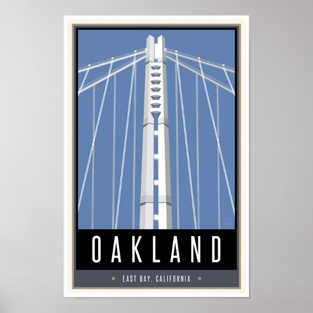 Travel Oakland Poster (Front)