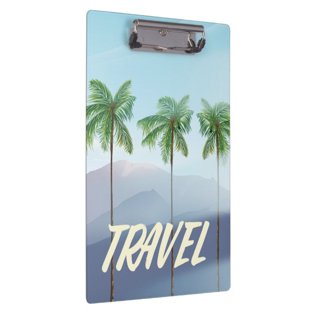 Travel Palms Clipboard (Right)