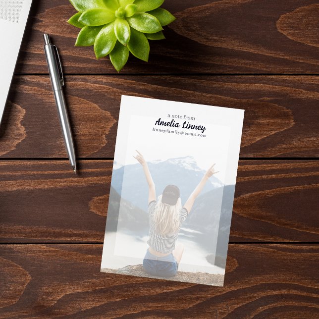 Travel Photo Personalised Notepad (Creator Uploaded)