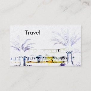 Travel Photography Architecture Business Card