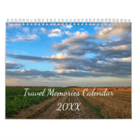 Travel Photos Custom Calendar