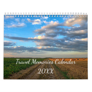 Travel Photos Custom Calendar