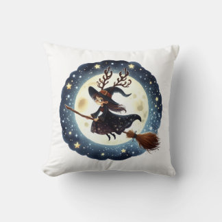 Travel Pillow of Christmas Witch