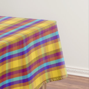 Travel Plaid MM Tablecloth