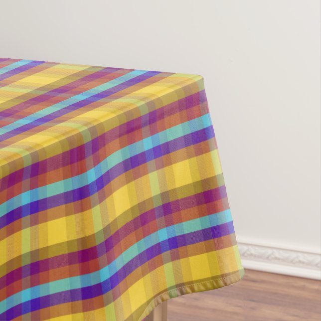 Travel Plaid MM Tablecloth (In Situ)