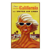 Travel poster California