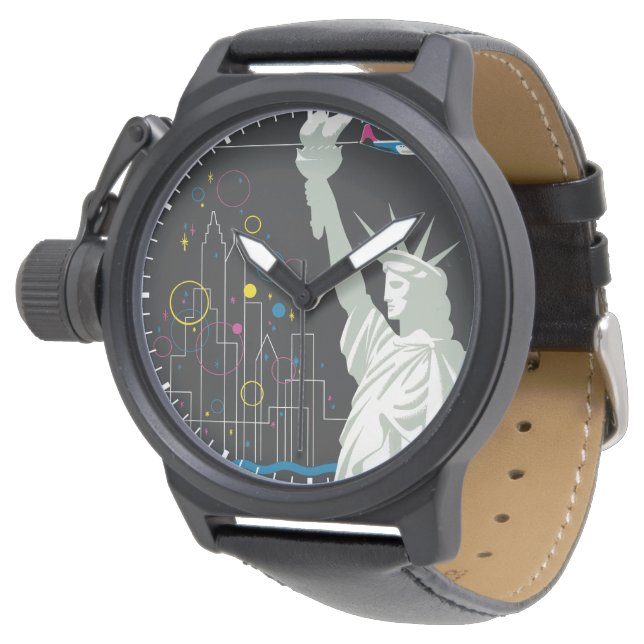 Travel Poster For Flying Northwest Airlines Watch (Angled)