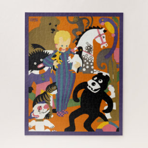 Travel Poster For London Underground Subway Jigsaw Puzzle