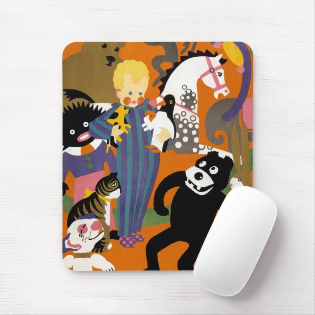 Travel Poster For London Underground Subway Mouse Pad (With Mouse)