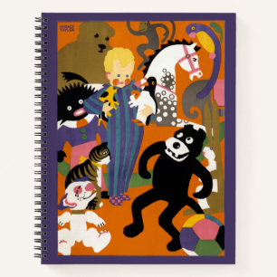 Travel Poster For London Underground Subway Notebook