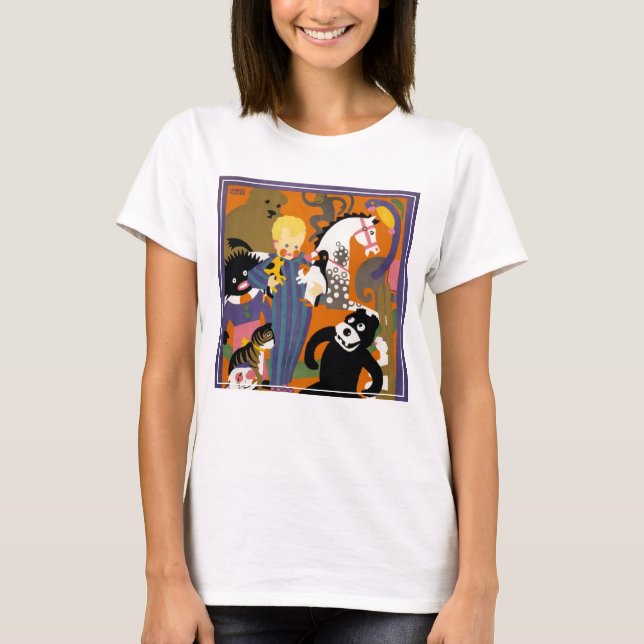 Travel Poster For London Underground Subway T-Shirt (Front)