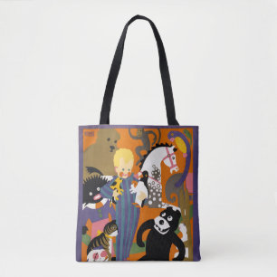 Travel Poster For London Underground Subway Tote Bag