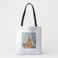 Travel Poster for Marrakech Morocco