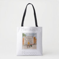 Travel Poster for Marrakech Morocco
