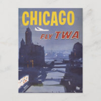 Travel Poster For Trans World Airlines Flights