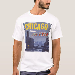 Travel Poster For Trans World Airlines Flights T-Shirt