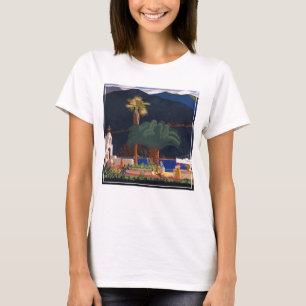 Travel Poster - Santa Catalina Island, California T-Shirt