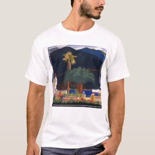 Travel Poster - Santa Catalina Island, California T-Shirt