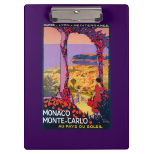 Travel Promotional Poster Clipboard
